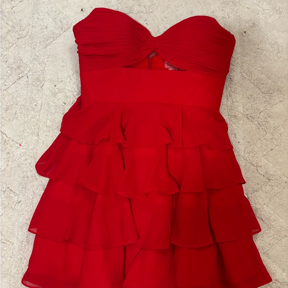 Red Mini / Homecoming Dress